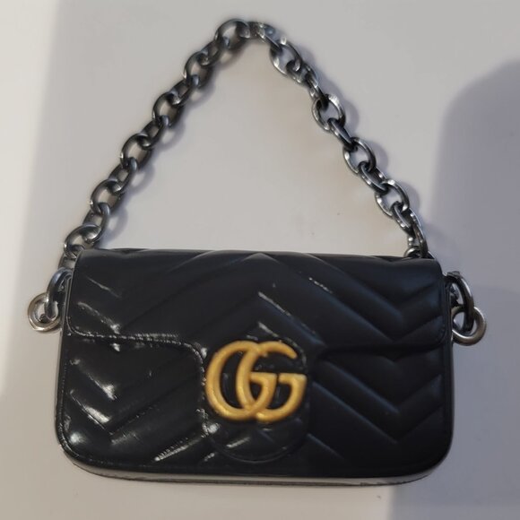 Labubu Purse Bag Black Pop Mart Labubu Doll - Picture 3 of 4